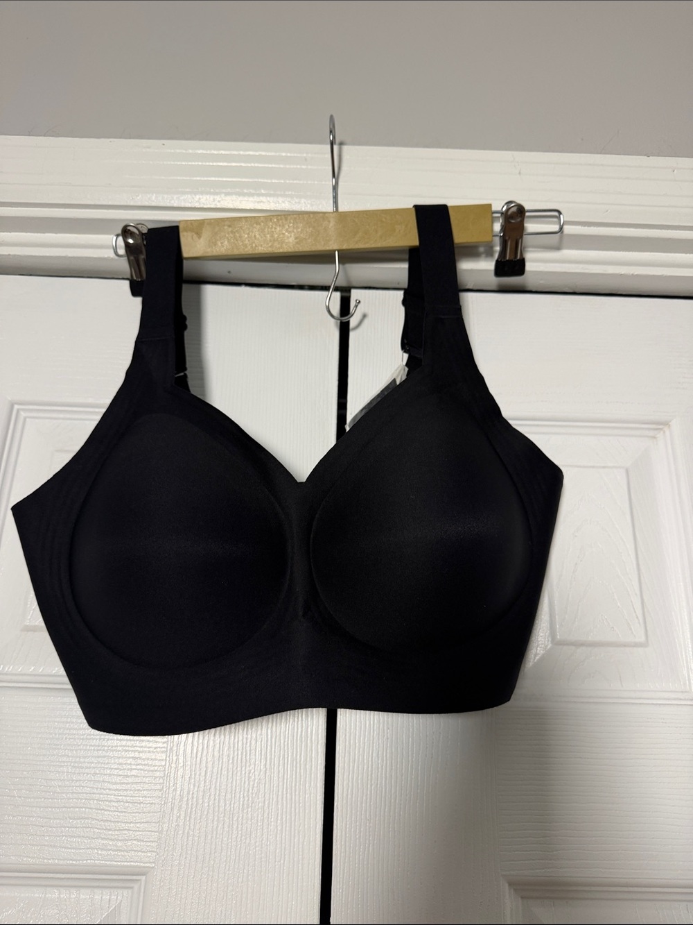 OEAK Black Seamless Support Bra - Women Intimates